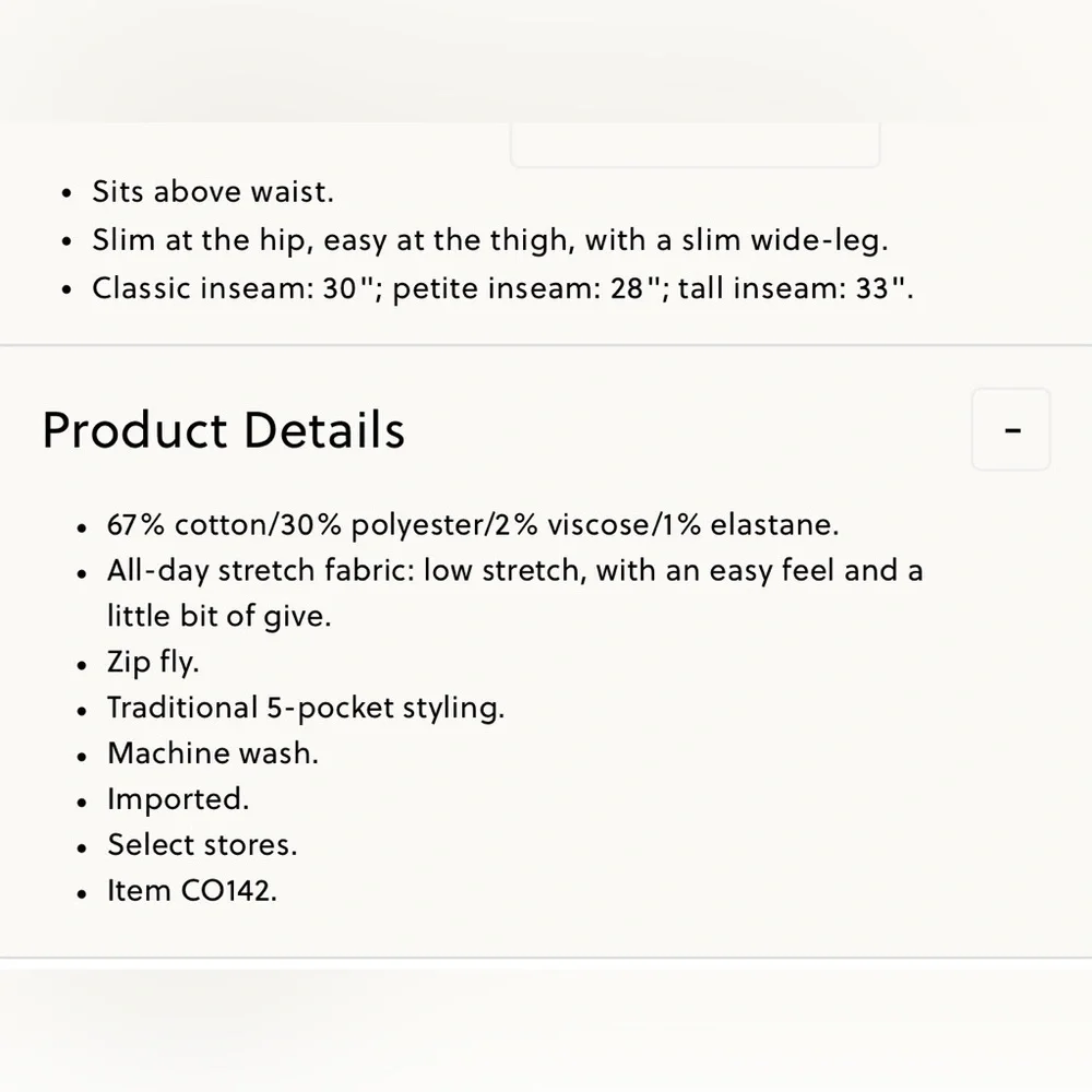 J. Crew High Rise Blue Jeans with White Embroidery - Picture 4 of 4